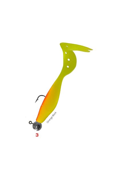 Remixon Sandra 9cm Jighead'li Silikon Balık Yem ( 3 gr )