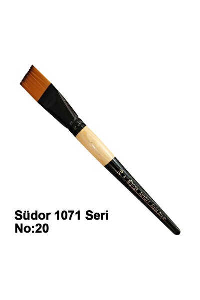 Südor Ponart Young Art sentetik Düz Uçlu Fırça 7210-20