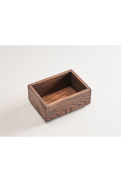 Davi Ahşap Single Compartment Wooden Multi-Purpose Menage and Organizer