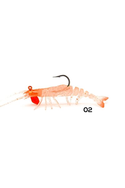 Avlivari 3d Shrimp 6 gr 5,5 Cm Zıplatmalı Silikon Karides