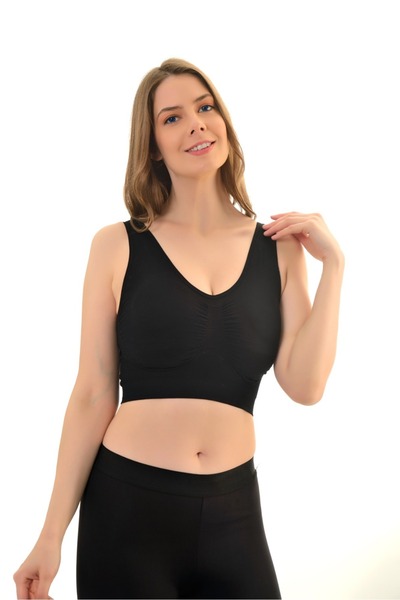 ICOLEXİN IC Panax Model Destekli Toparlayıcı Korse Sütyen Kancasız Ve Kopçası...