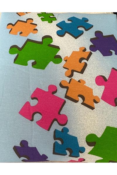 GERCELLA Model de puzzle 3D Masă de călcat rezistentă la căldură - Husă și husă Pânză pentru plăci de călcat