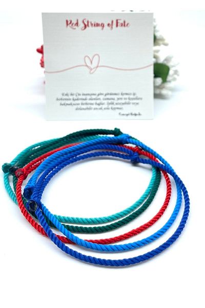 Concept HuBuTU Men's Minimal Rope Bracelet Set of 5