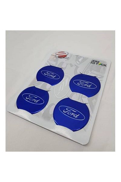 Apexis Blue Wheel Hub Rigging - 60mm, Set of 4