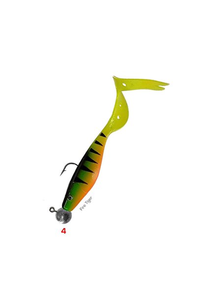 Remixon Sandra 9cm Jighead'li Silikon Balık Yem ( 3 gr )