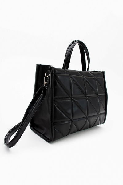 ROBAR Středně velká prošívaná kabelka přes rameno