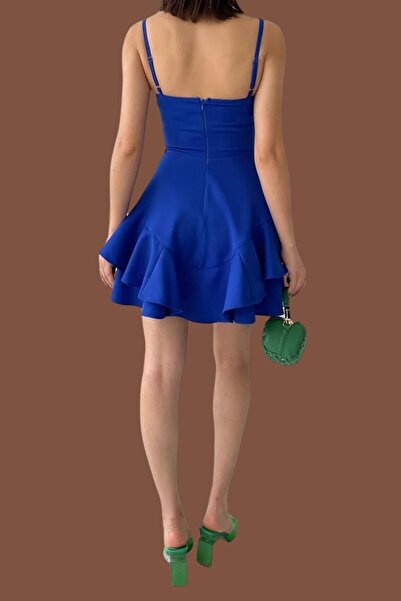 lovebox Волановий міні-бальний - випускний вечірній плаття