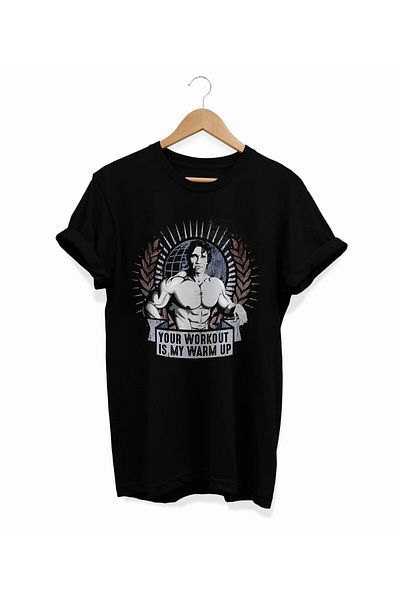 remonz Arnold Gym Printed - 100% Cotton Crew Neck Oversize T-Shirt, μεγάλο μέγεθος