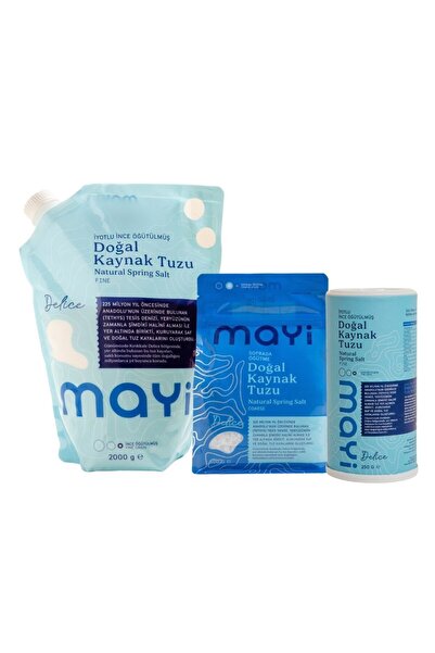 Mayi Tuz Büyük Boy Sofra Tuzu Paketi