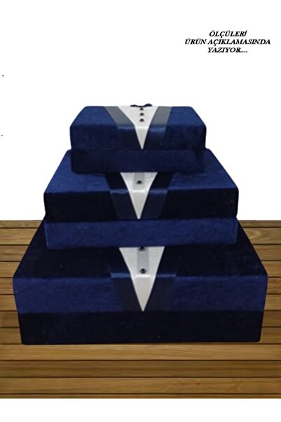 Hasret Çeyiz Sandık Gelin Damat Bavul Çanta Hurç Çeyiz Sandığı 3lü 0120