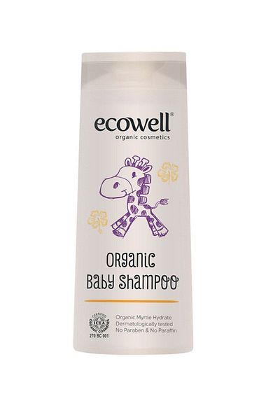 Ecowell Organic Baby Baby Shampoo + Baby Oil + Diaper Cream