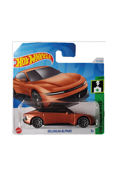 HOT WHEELS 1/64 Ölçek Tekli Regular Arabalar HTD32 Hw Green Speed / Delorean Alphas