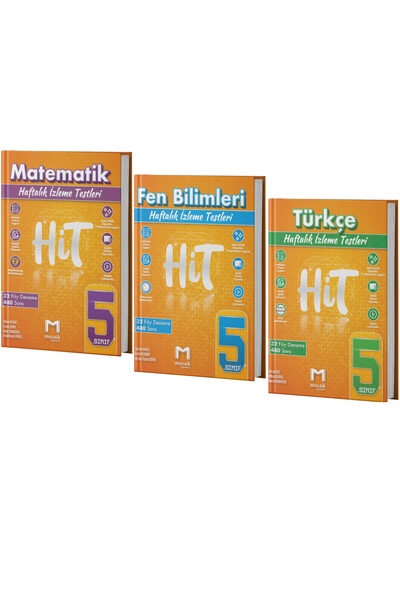 Mozaik Yayınları Mozaik Yayınları 5. Sınıf Matematik Fen Türkçe HİT 32 Deneme...
