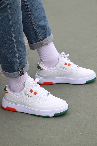 M.P. Μ.Π. Ανδρικά αθλητικά παπούτσια Court Comfort Comfortable Sole Skin