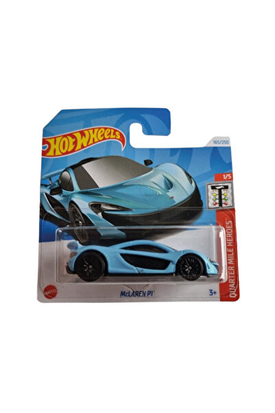 HOT WHEELS سيارات عادية واحدة بمقياس 1/64 HTB85 أبطال ربع ميل / ماكلارين P1