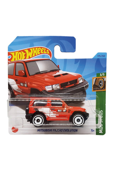 HOT WHEELS 1/64 Ölçek Tekli Regular Arabalar HKG47 Mud Studs / Mitsubishi Paj...