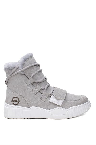 M.P. M.P 242-1876ZN Γκρι Γυναικεία Sneaker Μποτάκια