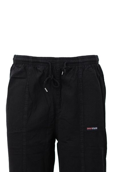 Ottoland Men's 100% Pure Cotton Fabric Trousers Straight Leg with Side Pockets and Tie Waist Full Fit