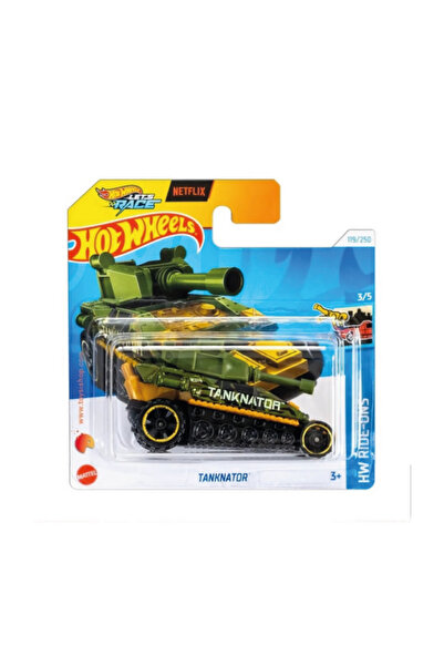 HOT WHEELS 1/64 Ölçek Tekli Regular Arabalar HTC39 Hw Ride-Ons / Tanknator