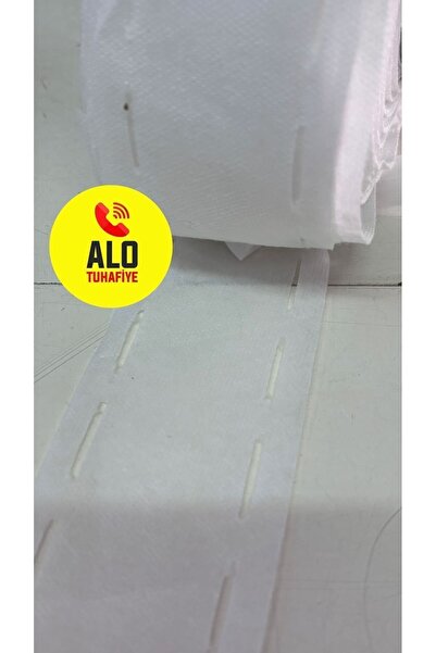 ALOTUHAFİYE Kemer telası beyaz 10 metre