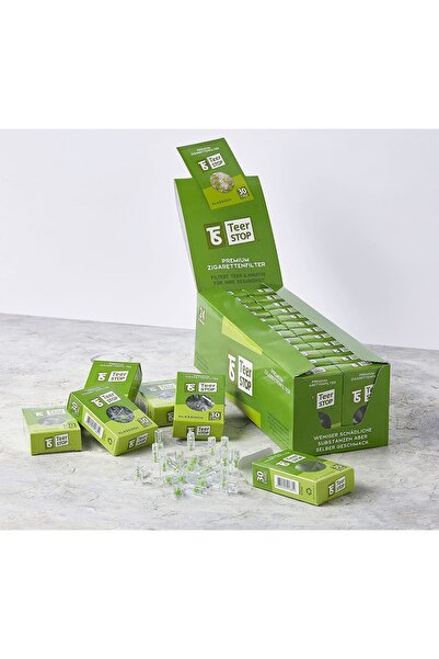 TS Teer STOP Tek Kullanımlık Plastik Sigara Ağızlığı 720'li 24 x 30 Kutu