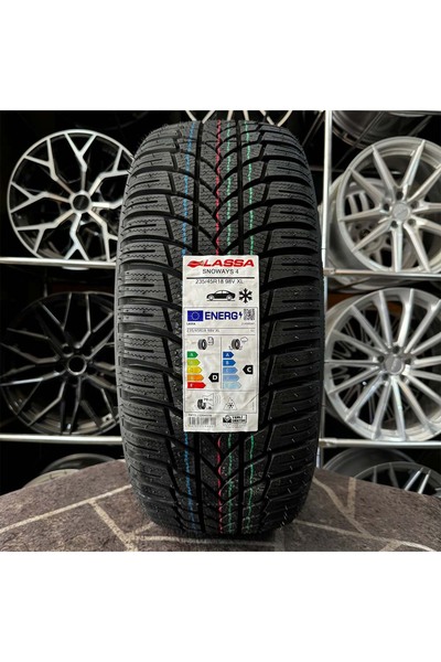 Lassa 235/45 R18 98V XL Lassa Snoways 4 Kışlık Lastik 2024 Üretim