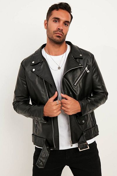 İLKCET MODA Elegáns, öves vékony férfi dzseki