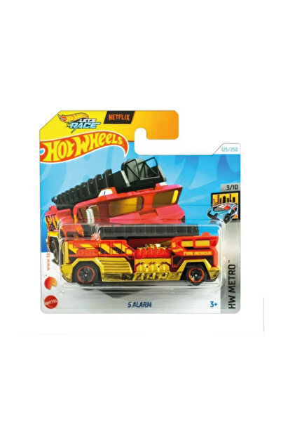 HOT WHEELS 1/64 Ölçek Tekli Regular Arabalar HTB15 Hw Metro / 5 Alarm