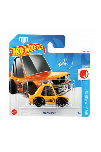HOT WHEELS 1/64 Ölçek Tekli Regular Arabalar HRY71 Hw J-Imports / Mazda RX-3