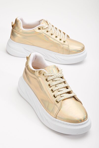 ElloLita Chrome Gold Sneaker