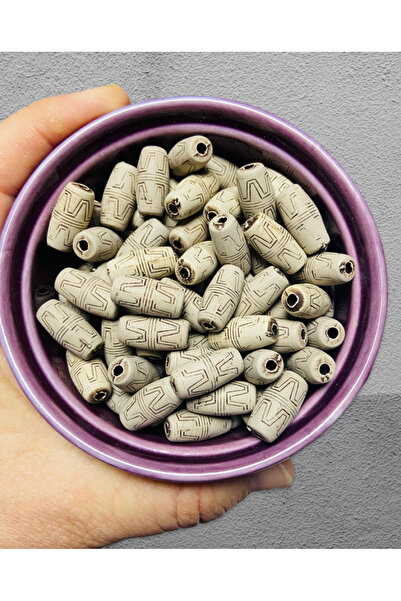 Flea Market 20 قطعة من الخرز الأكريليكي المزخرف - خرز المجوهرات، مادة يدوية