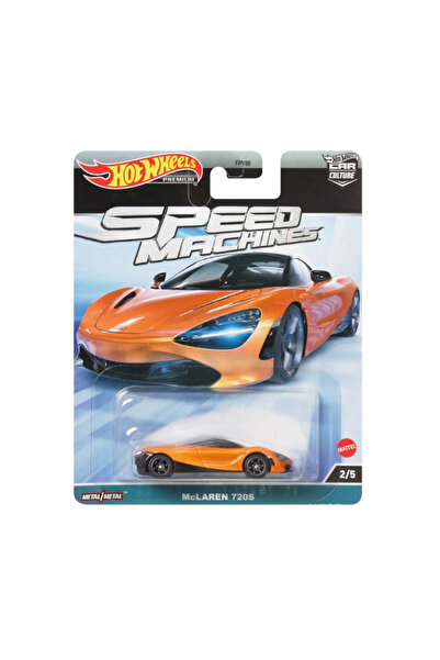HOT WHEELS 1/64 Ölçek Speed Machines Temalı Premium Araçlar HKC43 McLaren 720S