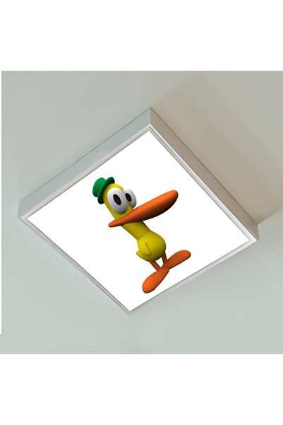 Gökyüzü Panel Pocoyo Yeni Nesil Avize 60cm x 60cm-54w Led Beyaz Işık