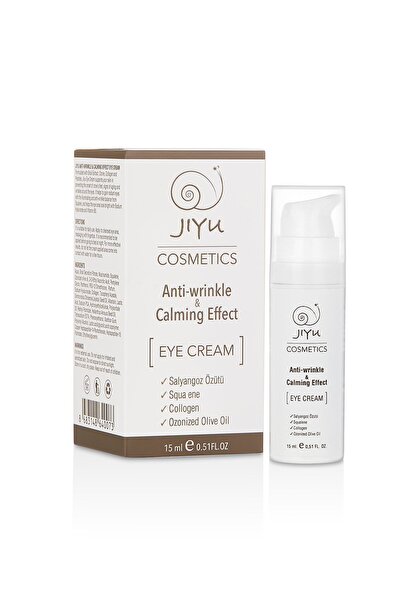 JIYU كريم مرطب للعناية بالعين 15 مل - مضاد للتجاعيد والكدمات والخطوط الدقيقة