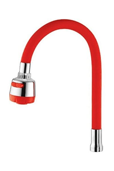 Marka Esnek Kıvrılabilir Renkli Silikon Musluk Bataryası Başlığı Kubar