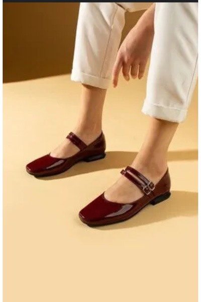 DAD WOLF Μοντέρνα Κομψά - Τρέχουσες Μπαλαρίνες Comfort Blunt Toe