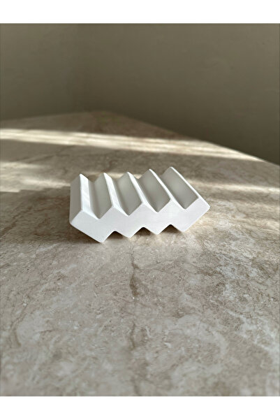 Bautinq Store Διακοσμητικό Σαπουνάκι Ζιγκ-ζαγκ Μοντέρνο από Μπετόν