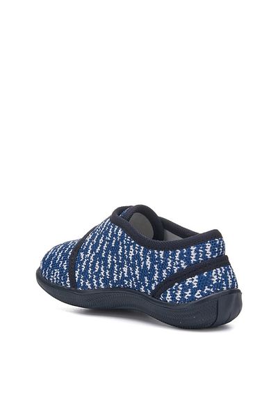 Tuğba Ortopedi Boy's Orthopedic Non-Slip Sole Navy Blue/White Nursery & Home Shoes - 166