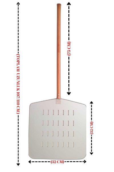 Gemi ticaret Pizza Shovel - Hole Detailed