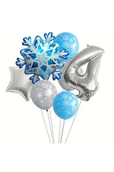 Mini Parti MİNİ PARTY STORE KAR TANESİ BALON SET