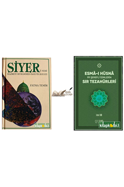 Kitap Kalbi Yayıncılık Siyeri Nebi & Sır Tezahürleri Esmai hüsna  2 kitap
