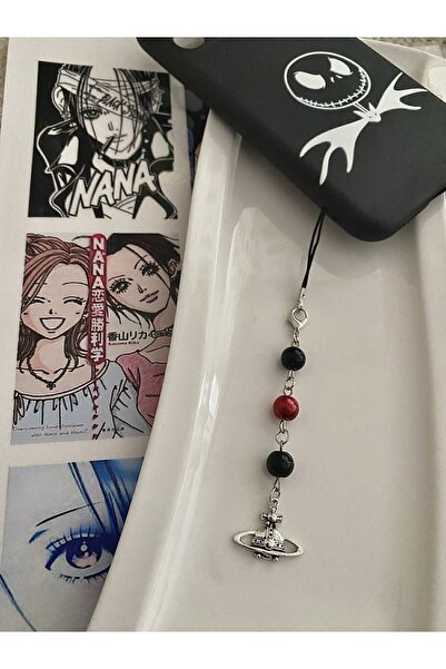 bohemian takı tasarim Anime Nana Telefon Charmı Telefon İpi