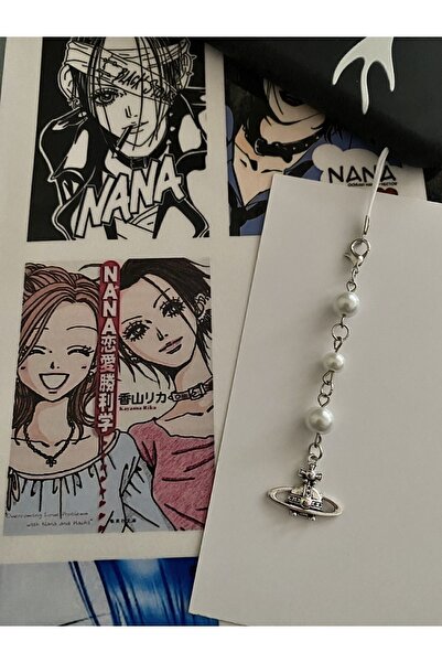 bohemian takı tasarim Anime Nana Telefon Charmı Telefon İpi