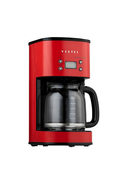 Vestel Retro Red Filter Coffee Machine - Original Model