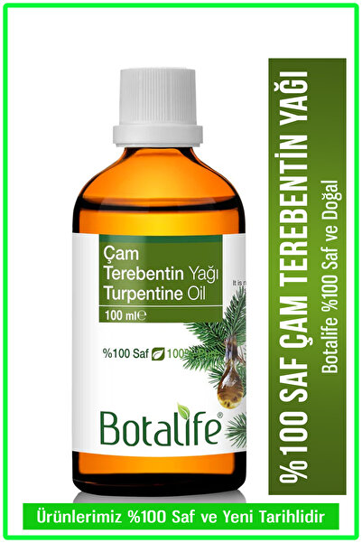 Botalife Pine Turpentine Oil 100ml - 100% Pure and Natural (Not Diluted)