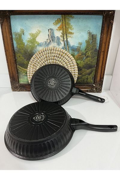 Hazal TAÇ 4959 VALERIYA WOVEN SET OF 2 PANS