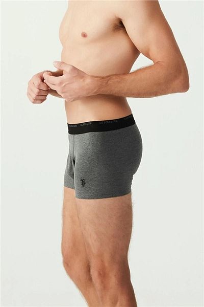 U.S. Polo Assn. Πόλο Ασν. Ανδρικό σετ μπόξερ 3 τεμαχίων Navy Blue Melange - DIN8.VION.uc3y.3ZZ.Bf8F