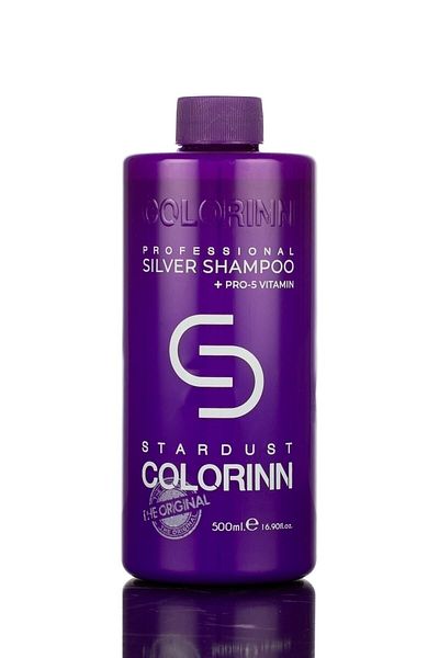 Colorinn شامبو ستاردست سيلفر بيربل 500 مل