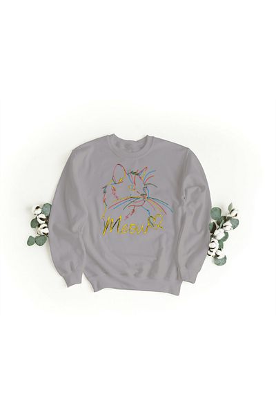 LAND MODA gir - εμπριμέ oversize φούτερ