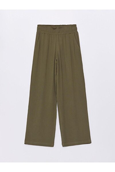 LC Waikiki LCWAIKIKI Classic - Άνετο γυναικείο παντελόνι μέσης από καουτσούκ